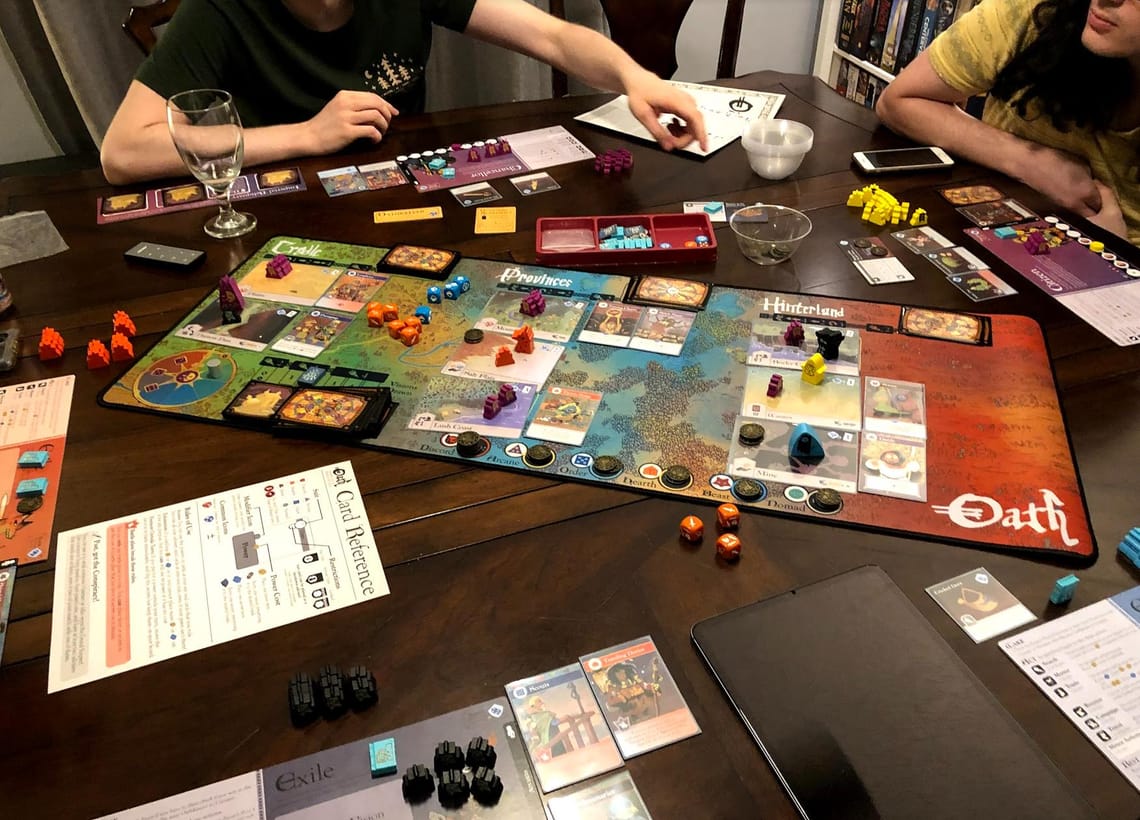My Thoughts on Oath, the board game.